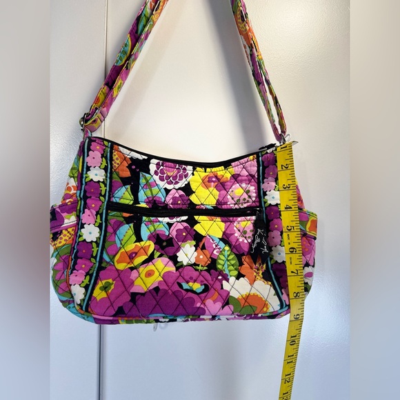 Vera Bradley RETIRED Va Va Bloom (Fall 2012) Cross Body Handbag - Picture 7 of 8